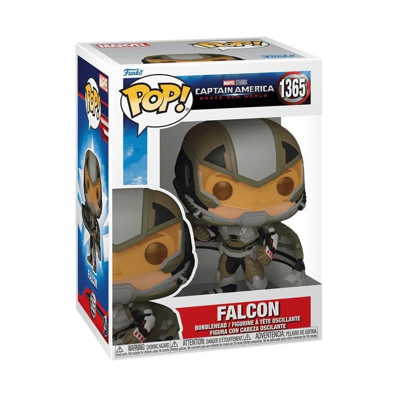 Funko POP! Marvel: Captain America: Brave New World - Falcon - Figura in Vinile da Collezione - Idea Regalo - Merchandising Ufficiale - Giocattoli per Bambini e Adulti - Movies Fans