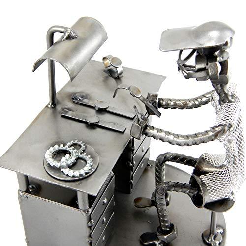 OROLOGIAIO IN METALLO CON VITI BULLONI CHIODI DI METAL IDEA - IDEA REGALO ORIGINALE - 100% ARTIGIANALE - MADE IN ITALY - PERSONALIZZABILE