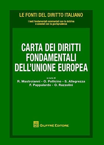 Carta Dei Diritti Fondamentali Dell'Unione Europea