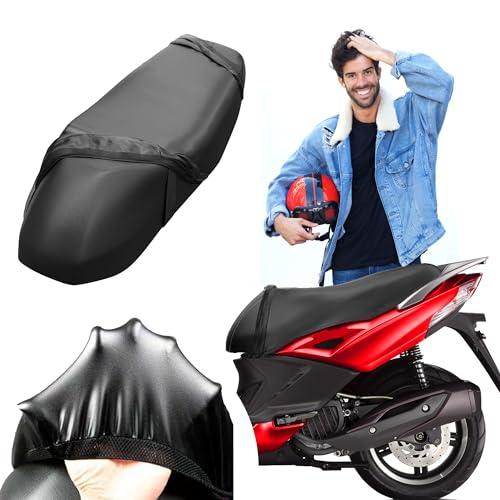 Autodomy Coprisella per Moto Universale Coprisedile per Scooter Impermeabile Antiscivolo Antigraffio con Protezione Sole e Pioggia Adatto a Tutti i Tipi di Motocicletta