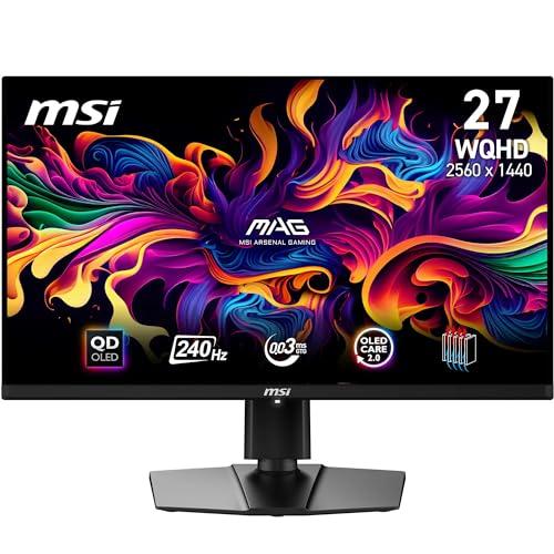 MSI MAG 271QPX QD-OLED E2 Monitor Gaming 26,5