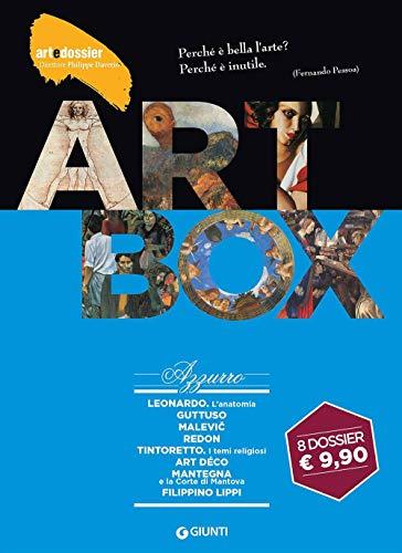 Dossier d'art. Box azzurro: Leonardo. L'anatomia-Guttuso-Malevic-Redon-Tintoretto. Temi religiosi-Art déco-Mantegna e la corte di Mantova-Filippino Lippi. Ediz. illustrata