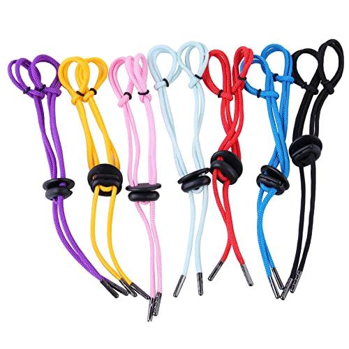 BICASTER Arco Finger Sling Regolabile Fatta A Mano per Ricurvo Arco Accessori (Nero)