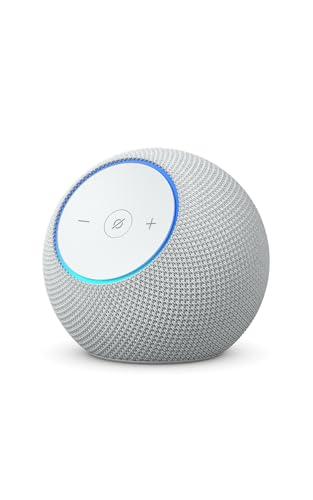 Amazon Echo Dot Max (ultimo modello) - Altoparlante Alexa con audio avvolgente, Hub Casa Intelligente integrato, Bianco ghiaccio