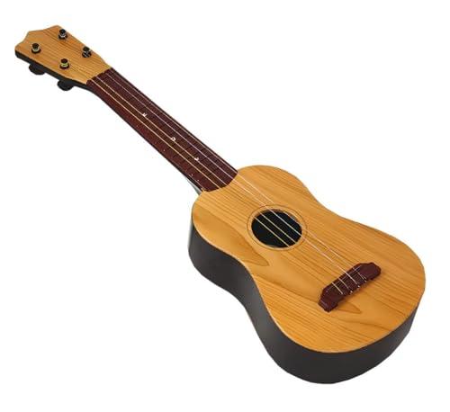 Chitarra per Bambini con 4 Corde e Plettro Ukulele Giocattolo Strumento Musicale per Bambini Chitarra Classica in Plastica cm 58 Ukulele 4 Corde Strumenti Musicali Giocattolo Educativo