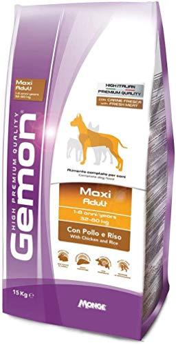 Gemon Maxi Adult Pollo 15Kg +Omaggio Brand Nutri (80 Strappi Nutri Poop)