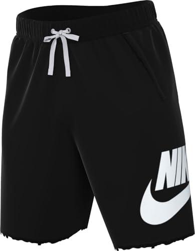 NIKE DX0502-010 M NK Club Alumni HBR FT Short Pantaloni Sportivi Uomo Black/White/White XL