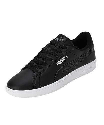 PUMA Smash 3.0 L, Sneaker Unisex-Adulto, Multicolore Black Black White, 41 EU
