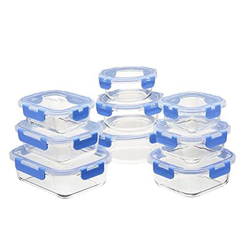 Amazon Basics Glass Locking Lids Food Storage