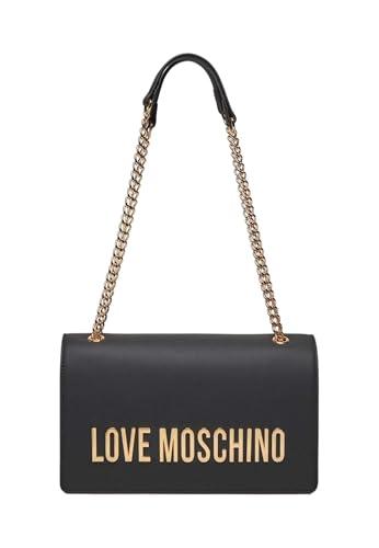 Love Moschino, BORSA A SPALLA Donna, Nero, Taglia unica
