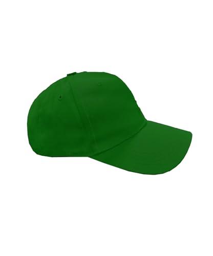 TMK Cappello da Baseball Basket Vintage Invecchiato Unisex cod.2026 (Verde, 1)