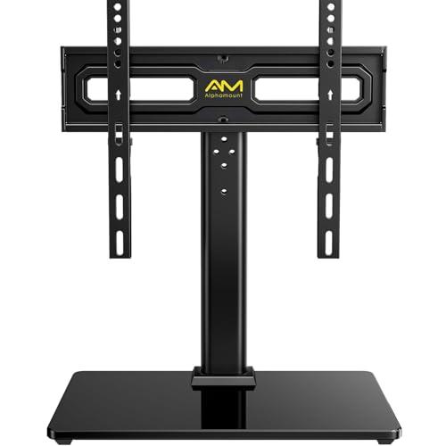 Supporto universale per TV girevole - per TV LED OLED LCD da 32-60 pollici, supporto TV regolabile in altezza, supporta 40 kg max. VESA 400 x 400 mm