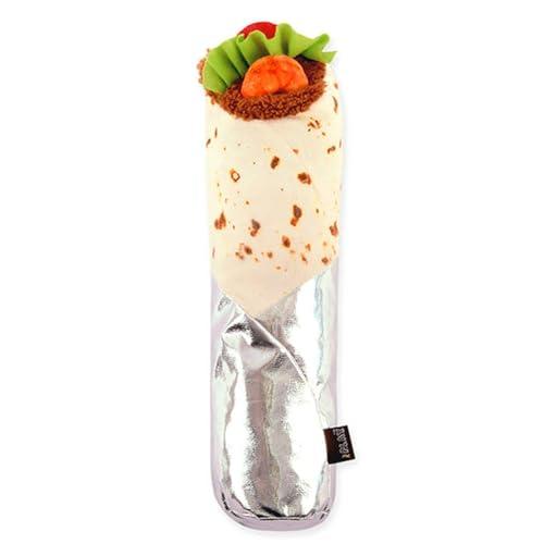 P.L.A.Y. PET LIFESTYLE AND YOU Cat Toy_Feline Frenzy Kicker Toy - Shrimp Burrito_M