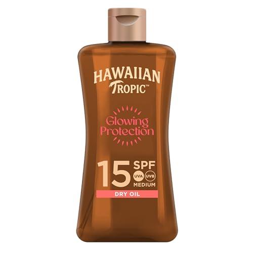 Hawaiian Tropic PROTECTIVE DRY OIL SPF 15, Formato Viaggio -100 ml