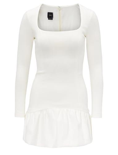 Pinko Abito Acetosella in Viscosa Bianco, 42