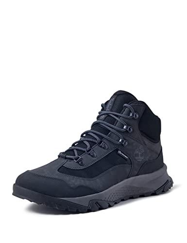 Timberland Lincoln Peak Lite Mid F/L WP, Chukka Boot Uomo, Jet Black, 45 EU