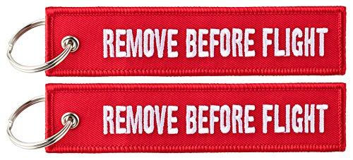 Portachiavi REMOVE BEFORE FLIGHT™ 2X