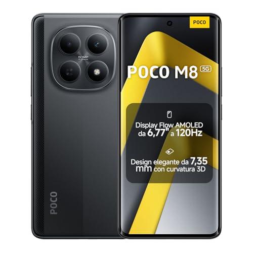 XIAOMI POCO M8 5G, Smartphone 8+512GB, Display AMOLED FIoW 6,77