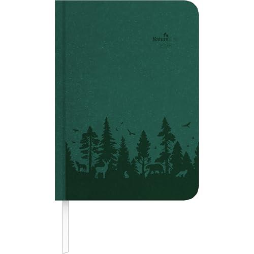 Alpha Edition - Minitimer settimanale Nature Line Forest 2026 – Agenda tascabile A6 (11×15 cm) con area note e panoramica mensile, pianificatore ecologico per lavoro, scuola e vita quotidiana