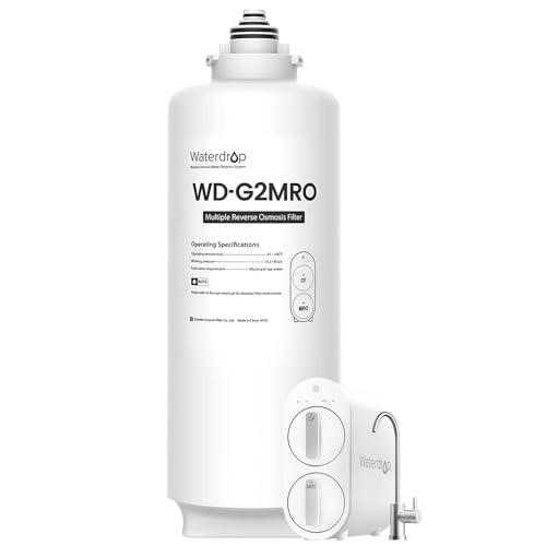Waterdrop WD-G2MRO Filtro, Durata 2 Anni, Sostituzione per WD-G2-B, Sistema ad WD-G2-W Osmosi Inversa