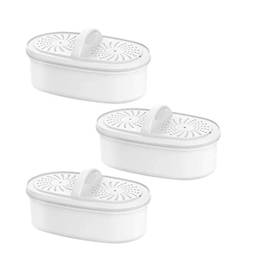Waterdrop WD-PF-01A Plus Filtri di Ricambio Certificati NSF per Tutti i Sistemi di Filtrazione Della Caraffa Waterdrop, Durano Fino a 3 Mesi o 757 Litri (Confezione da 3)