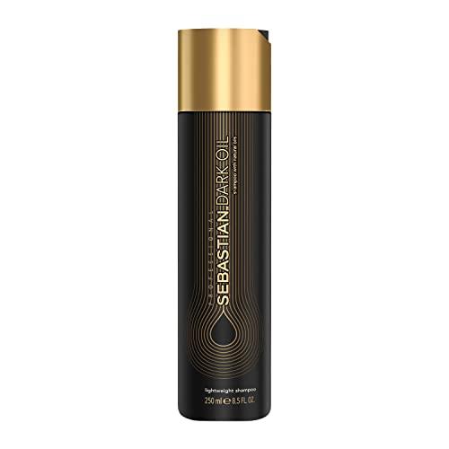 Sebastian Professional Dark Oil Shampoo | Shampoo Leggero, Effetto Seta Senza Appesantire | Capelli Lisci e Setosi Nutriente, Dona Corposità e Lucentezza | Per Tutti i Tipi di Capelli | 250ml