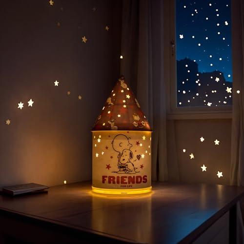Maricart | Luce Notturna Bambini con Batteria Interna Ricaricabile, Lampada da Comodino Touch per la Cameretta del Neonato, Lampada a 6 Colori con Regolatore d’Intesità