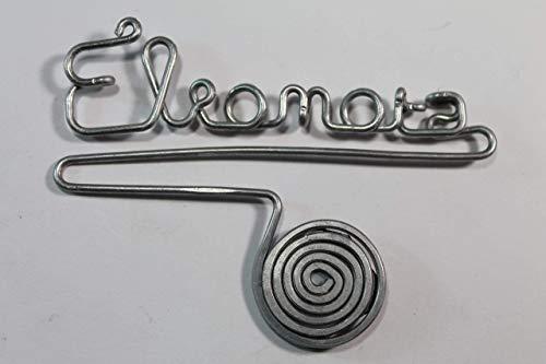 Calamita Personalizzata con il Nome argento