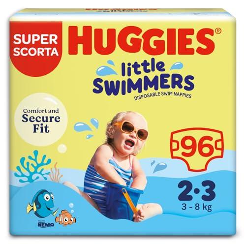 Huggies Little Swimmers Pannolini, Taglia 3/4 (7-15 kg), Pacco da 20 Pezzi