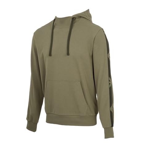 EMPORIO ARMANI Hoodie Sweatshirt Maglia di Tuta, Vetiver, XL Uomo