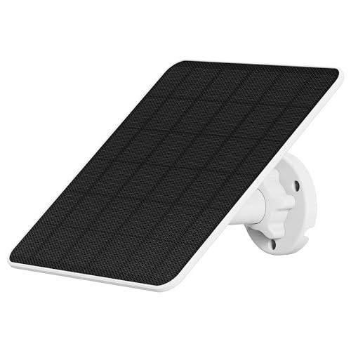 NIVIAN NV-SOLAR5V-6W Panel Solar 6W para Cámaras de Seguridad IP Conector USB-C