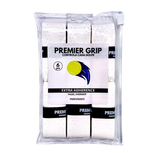 Premier Grip® Grip Padel | Grip perforato | Overgrip Padel | pacchetti 6/12/60 unità | Grip Racchetta | Massimo assorbimento del sudore | Nastro antiscivolo | Accessori Padel (6)