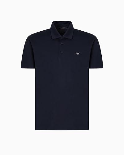 EMPORIO ARMANI Essential Polo Beachwear Uomo, Armani Blu 571, M