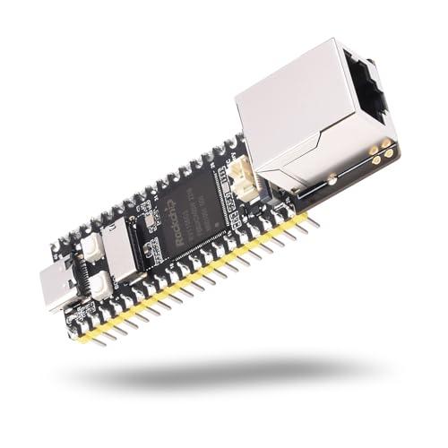 LUCKFOX-Pico-Max with Ethernet Port (with Pre-soldered Header) - Mini Linux Development Board with Rockchip RV1106G3 Chip, 256MB Memory, for Robots, Drones and other Intelligent Equipment Development