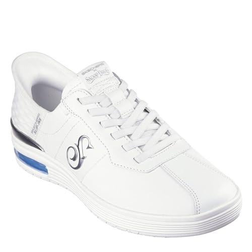 Skechers Handfree Slip-in X Snoop Dogg-Doggy Air, Scarpe da Ginnastica Uomo, Pelle Bianca, 37 EU