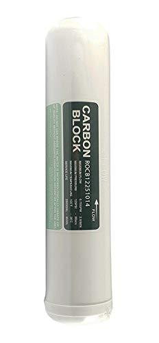 Filtro In Linea ForHome® Carbon Block - In/Out 1/4'' Fpt - 2,5''X11'' - 5 Micron.