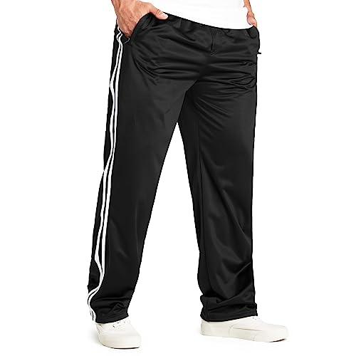 CityComfort Pantaloni da Tuta Uomo M-3XL (Nero, L)