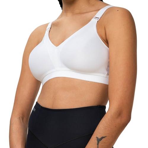 Triumph Donna Triaction Wellness N, Sports bra non-wired, WHITE, 2B