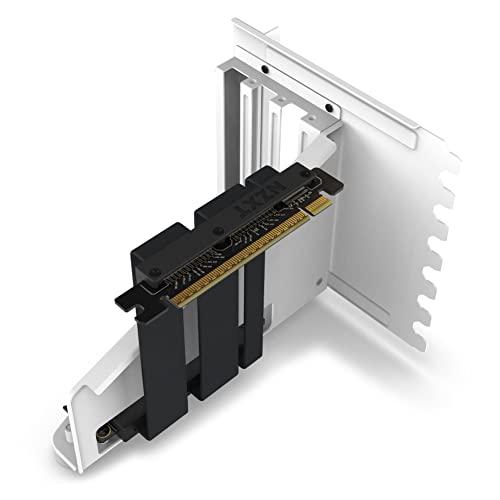 NZXT Kit di montaggio verticale per GPU - AB-RH175-W1-175 mm Cavo riser PCIe 4.0x16 - Supporto GPU - Staffa in acciaio robusto - Bianco