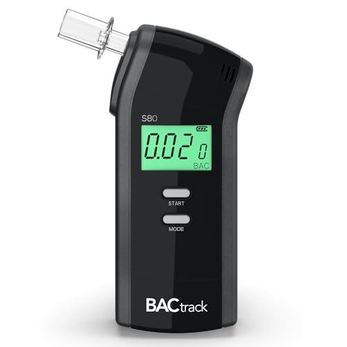 BACtrack Etilometro S80, Precisione di Livello Professionale, Approvato DOT & NHTSA, Approvato FDA 510(k), Etilometro Portatile per uso Personale e Professionale