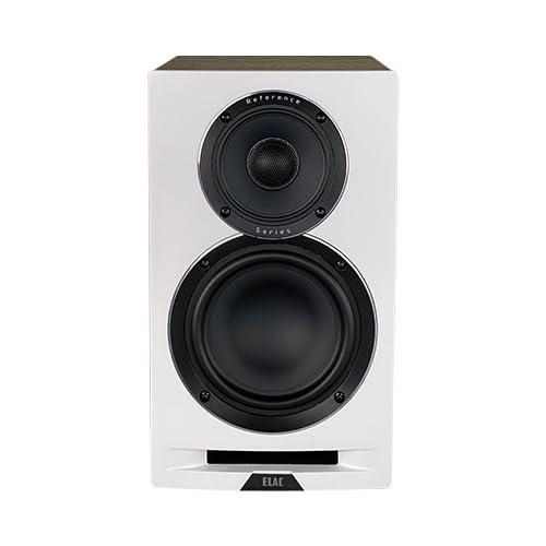 ELAC Uni-Fi Reference UBR62 Altoparlante compatto – Esclusivo altoparlante HiFi a 3 vie con suono leggendario per musica e home theater – 2 altoparlanti HiFi passivi inclusi – Bianco