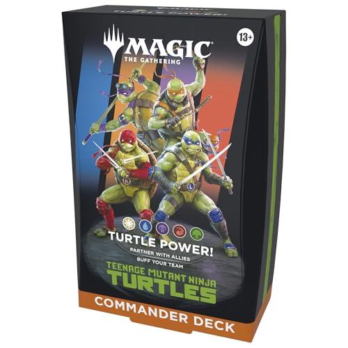 Mazzo Commander Potere delle Tartarughe! di Magic: The Gathering | Teenage Mutant Ninja Turtles (Versione Inglese)