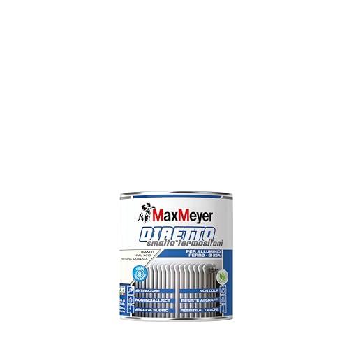 MAXMEYER Diretto Termosifoni Satinato R9010 Bianco 0.5 L