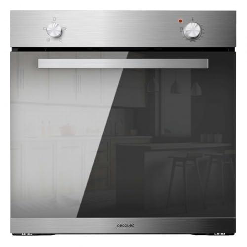 Cecotec Forno Elettrico da IncassoBolero Hexa C126000 Mirror A. 2800 W, capacità 77 L, 4 funzioni, Steam Assist, Steam EasyClean, ventola di raffreddamento, triplo vetro, classe A, luce interna