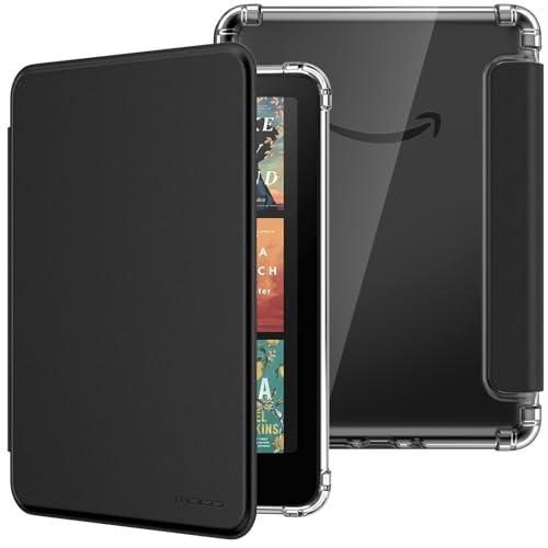 MoKo Custodia Compatibile con Kindle Paperwhite da 7 Pollici 12a Generazione 2024 e Kindle Colorsoft Signature Edition 2024, Cover Leggera con per eBook Reader in TPU Morbido Auto Sveglia/Sonno, Nero