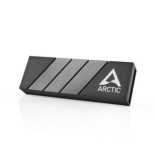 ARCTIC M2 Pro (nero) - Dissipatore di calore per SSD M.2 2280, con pad termici ARCTIC TP-3, compatibile con PC e PS5, per SSD a lato singolo e doppio…