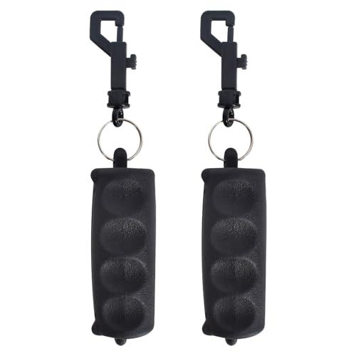 Marjoramy 2 Pezzi Estrattore di Frecce in Silicone, Portatile Tiro con L'Arco Freccia Estrattore per la Pratica del Tiro con L'Arco Strumento di Rimozione Efficiente delle Frecce (Nero)