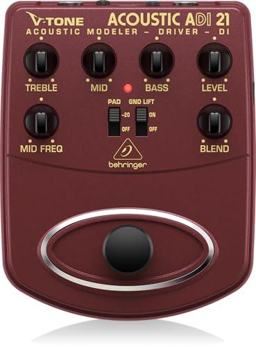 BEHRINGER ADI21 V-TONE ACOUSTIC EFFETTO PEDALE CHITARRA ACUSTICA DI-BOX