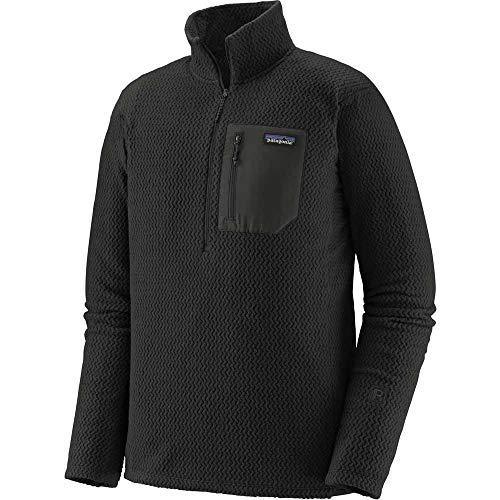 Patagonia M's R1 Air Zip Neck, Felpa Uomo, Black, S