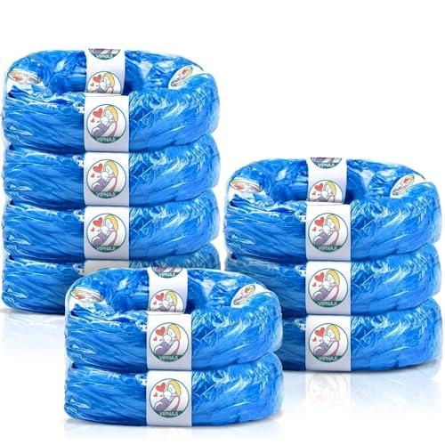 HYOJCWU Set di 9 Ricarica Mangiapannolini, Sacchetti Mangiapannolini con 7 Strati Protettivi Compatibili con Tutti i Modelli per Contenere 2500 Pannolini